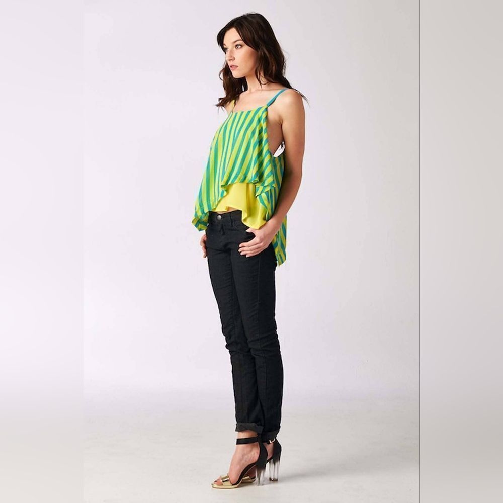 Asymmetric Slip On Tank-top - Picture 4 of 4